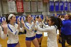 Volleyball vs Emerson  Wheaton College Women's Volleyball vs Emerson College. - Photo by Keith Nordstrom : Wheaton, Volleyball, VB2019